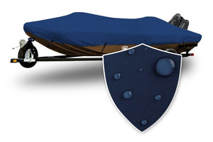 Sharkskin™ Plus Conventional Bass Boat Cover with Swatch