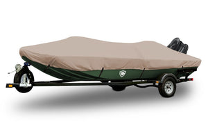 Sharkskin™ Supreme Conventional Bass Boat Cover In Use