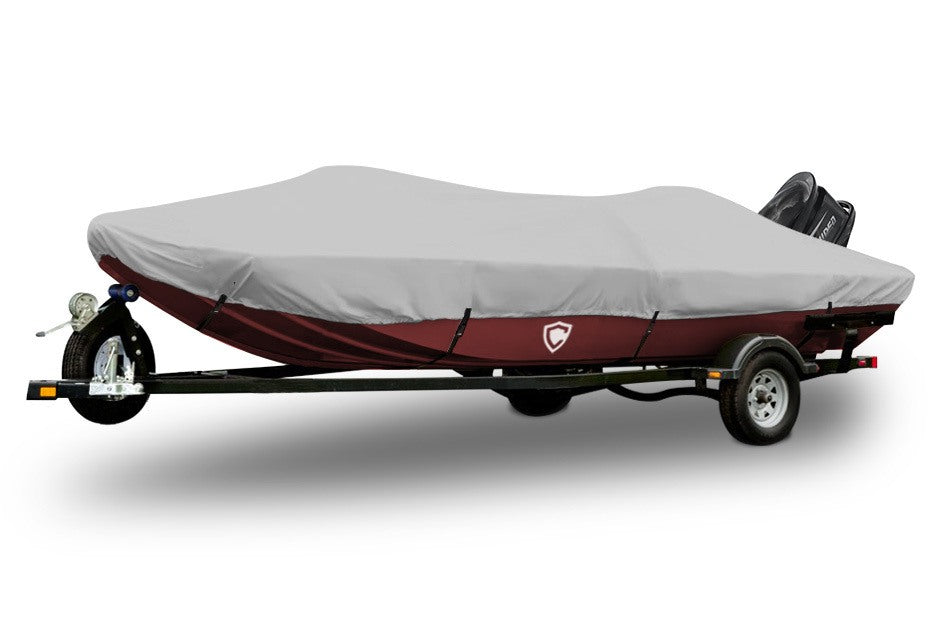 Sunbrella® Conventional Bass Boat Cover In Use