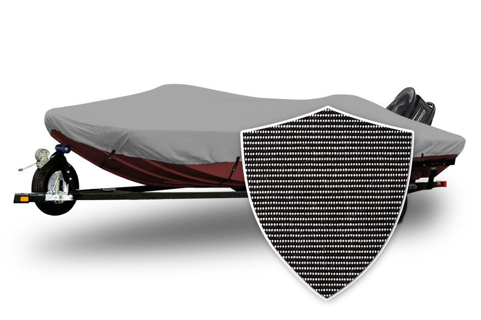 Sunbrella® Conventional Bass Boat Cover In Use