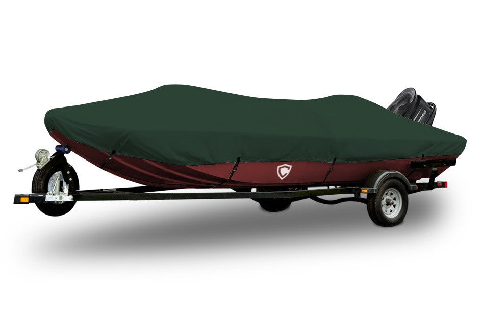 Sunbrella® Conventional Bass Boat Cover In Use
