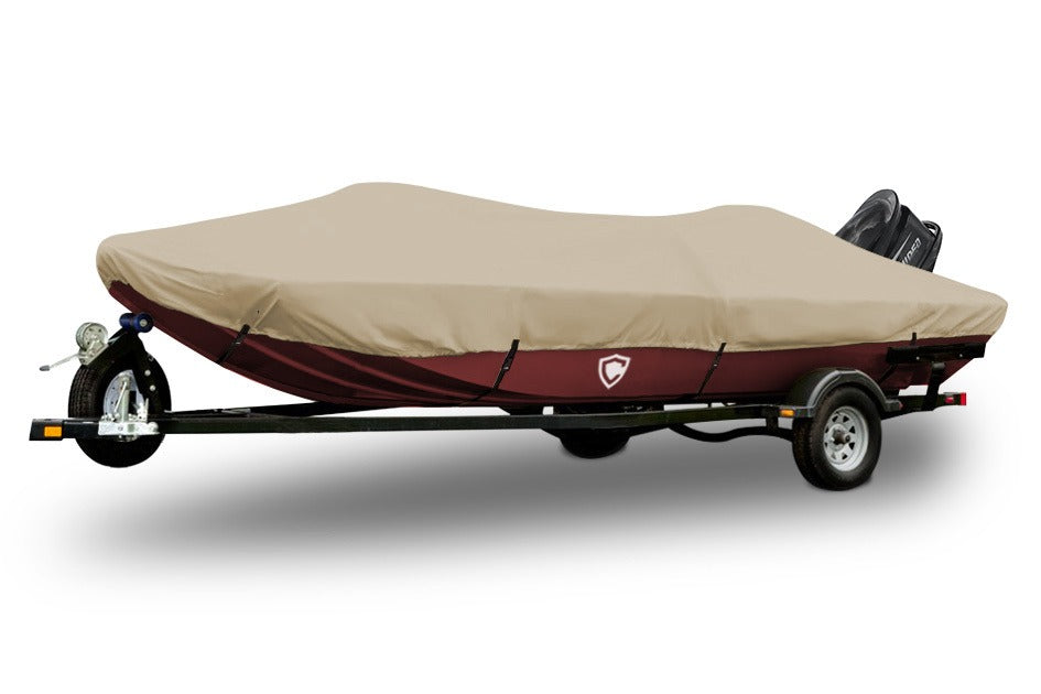 Sunbrella® Conventional Bass Boat Cover In Use