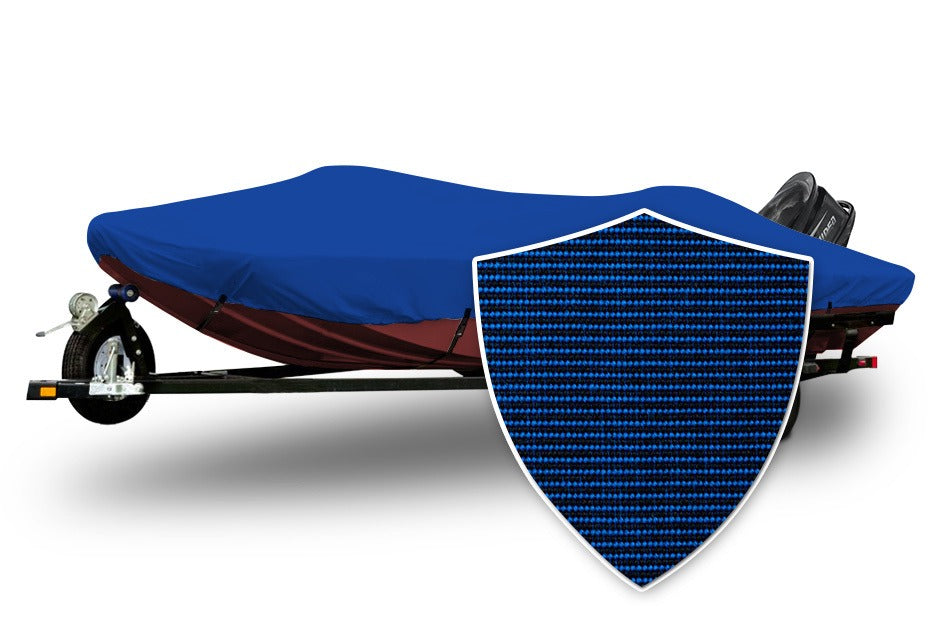 Sunbrella® Conventional Bass Boat Cover In Use