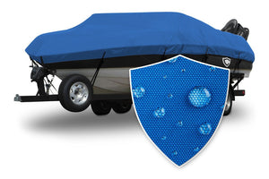 1991 Crestliner Fish Hawk V-16 Sharkskin™ Supreme Boat Cover with Swatch