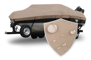 1991 Crestliner Fish Hawk V-16 Sharkskin™ Supreme Boat Cover with Swatch