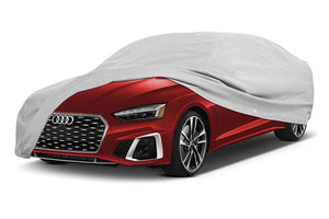 2025 Audi S5 Sportback WeatherFit® Solar-X Car Cover In Use
