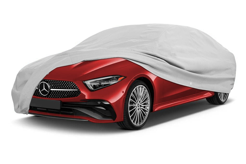 WeatherFit® Solar-X Sedan Car Cover In Use