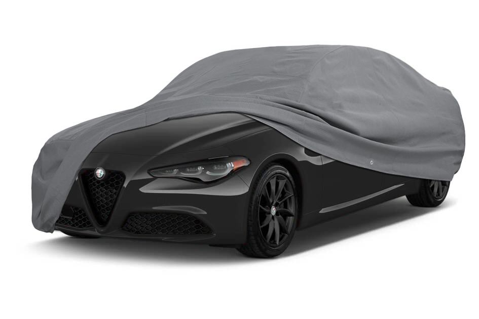 2009 Alfa Romeo Mito WeatherFit® Basic Car Cover In Use