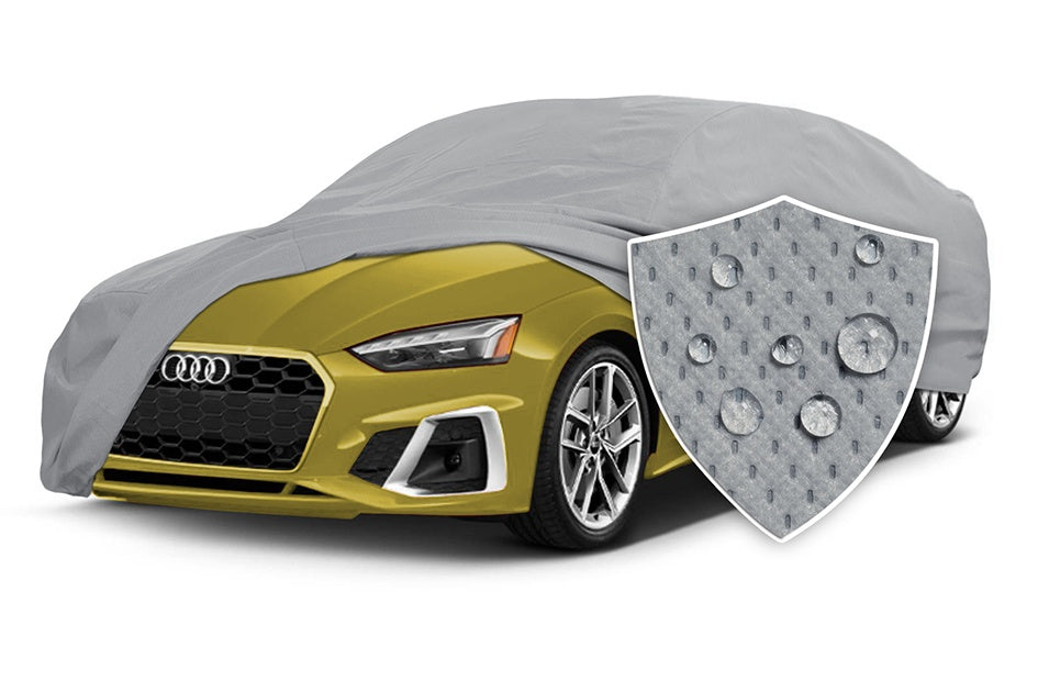 WeatherFit® Gold Car Cover with Swatch