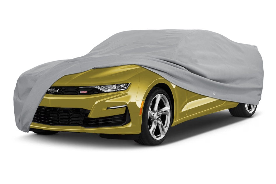 1987 Chevrolet Monte Carlo WeatherFit® Gold Car Cover In Use