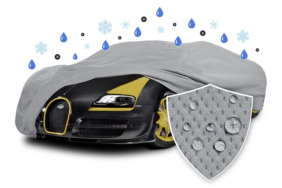 2015 Bugatti Veyron WeatherFit® Gold Car Cover with Swatch
