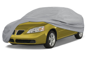 1976 Pontiac Sunbird WeatherFit® Gold Car Cover In Use