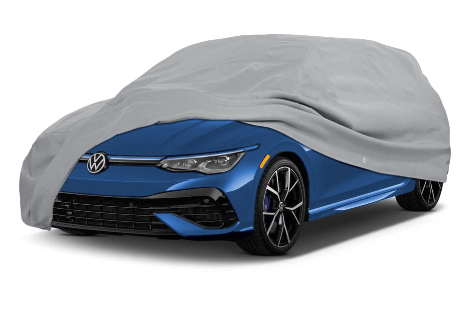 1988 Volkswagen Cabriolet WeatherFit® Platinum Car Cover In Use