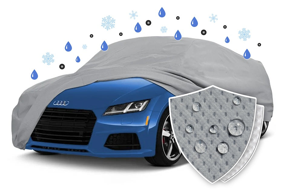 1982 Audi Quattro WeatherFit® Platinum Car Cover with Swatch
