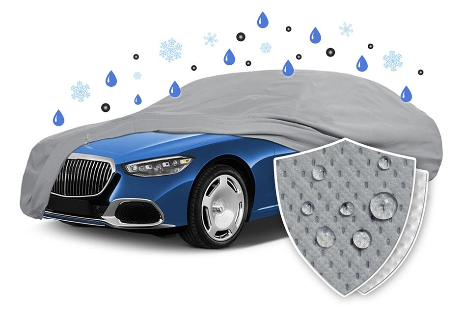 2012 Maybach Landaulet WeatherFit® Platinum Car Cover with Swatch