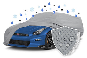 2012 Nissan GT-R WeatherFit® Platinum Car Cover with Swatch