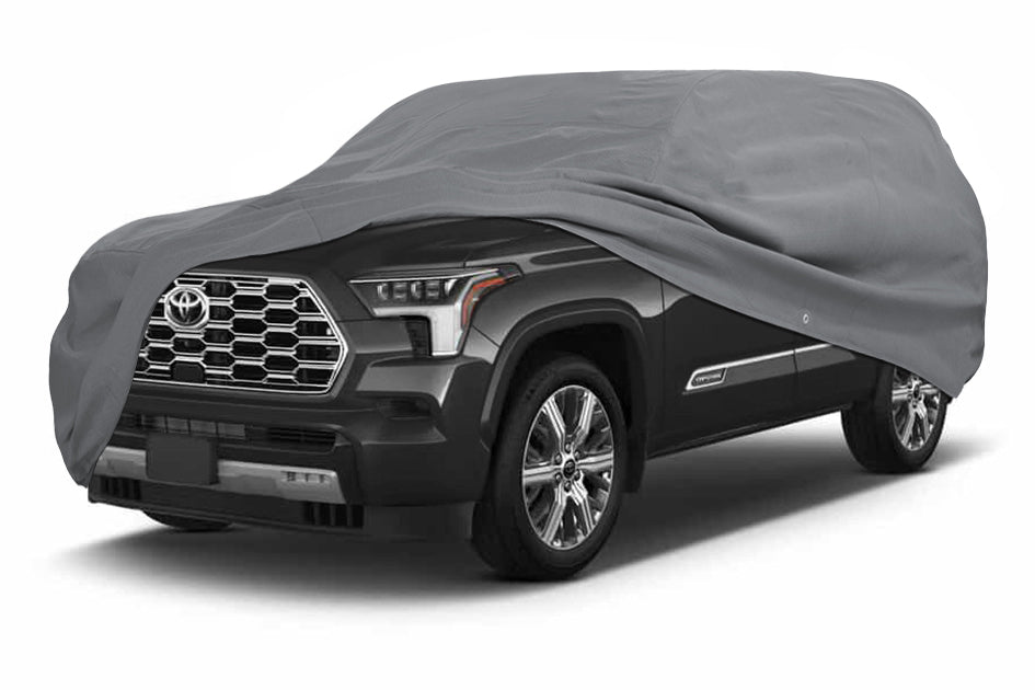 WeatherFit® Basic Full-Size SUV Cover In Use