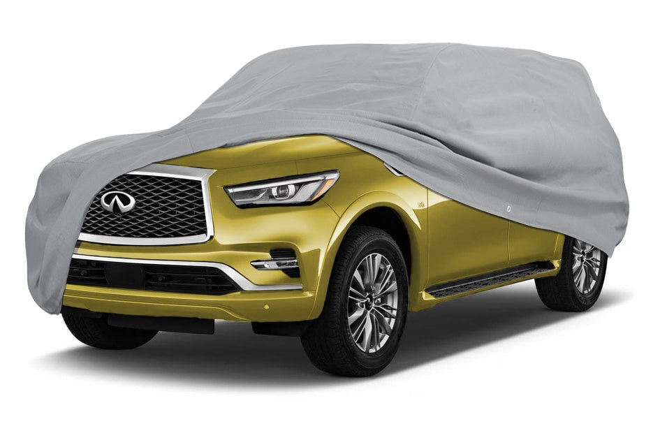 WeatherFit® Gold SUV Cover In Use