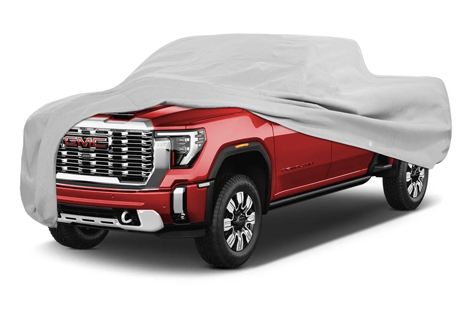 WeatherFit® Solar-X Crew Cab Dually Truck Cover In Use