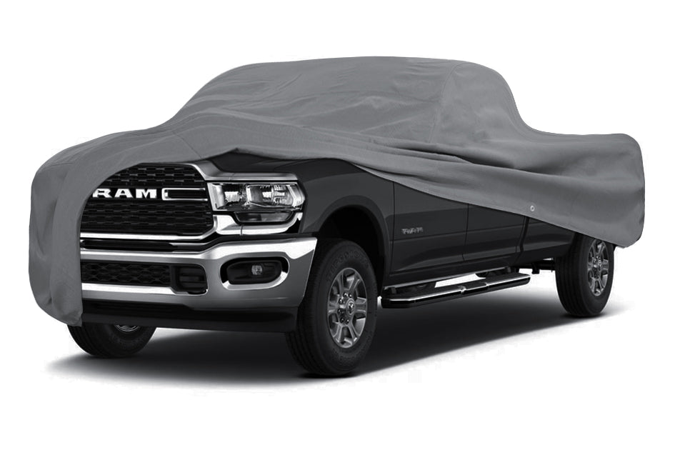 WeatherFit® Basic Crew Cab Dually Truck Cover In Use