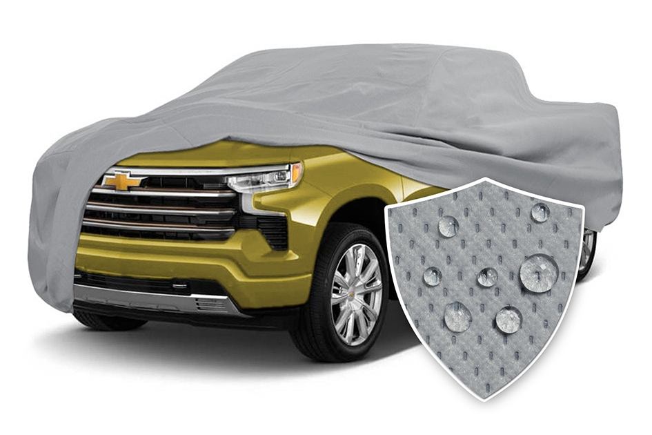 WeatherFit® Gold Truck Cover with Swatch
