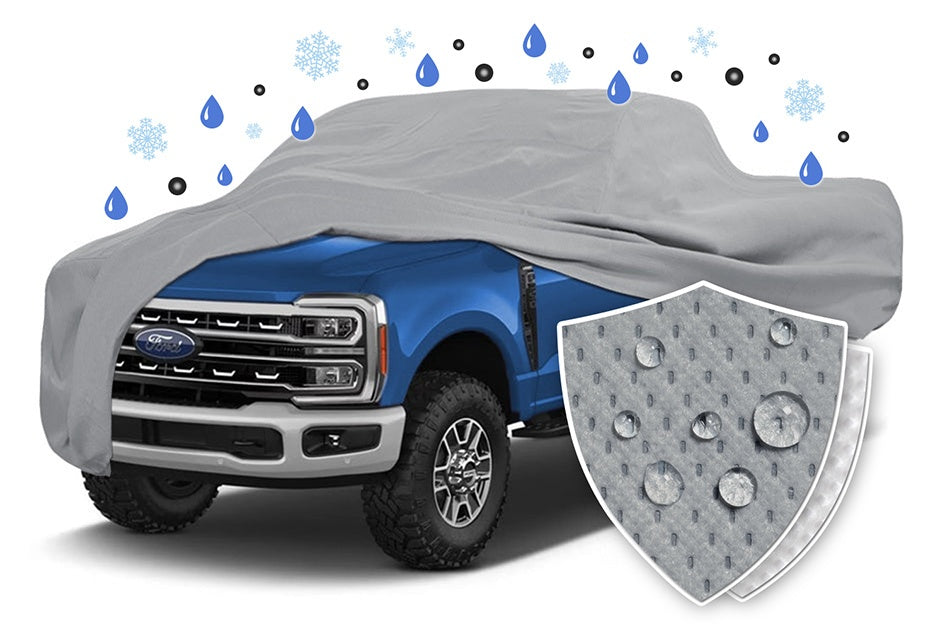 WeatherFit® Platinum Crew Cab Dually Truck Cover with Swatch