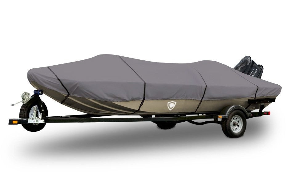 ShoreFit® 300 V-Shaped Jon Boat Cover In Use