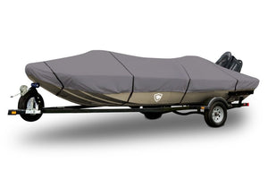ShoreFit® 300 V-Shaped Jon Boat Cover In Use