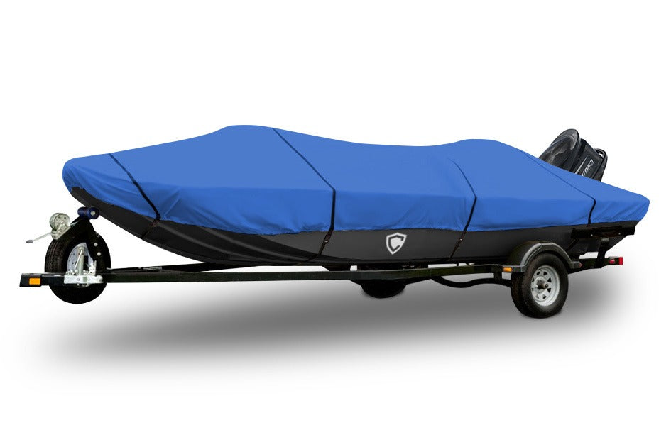 ShoreFit® 600 Fishing Boat Cover In Use