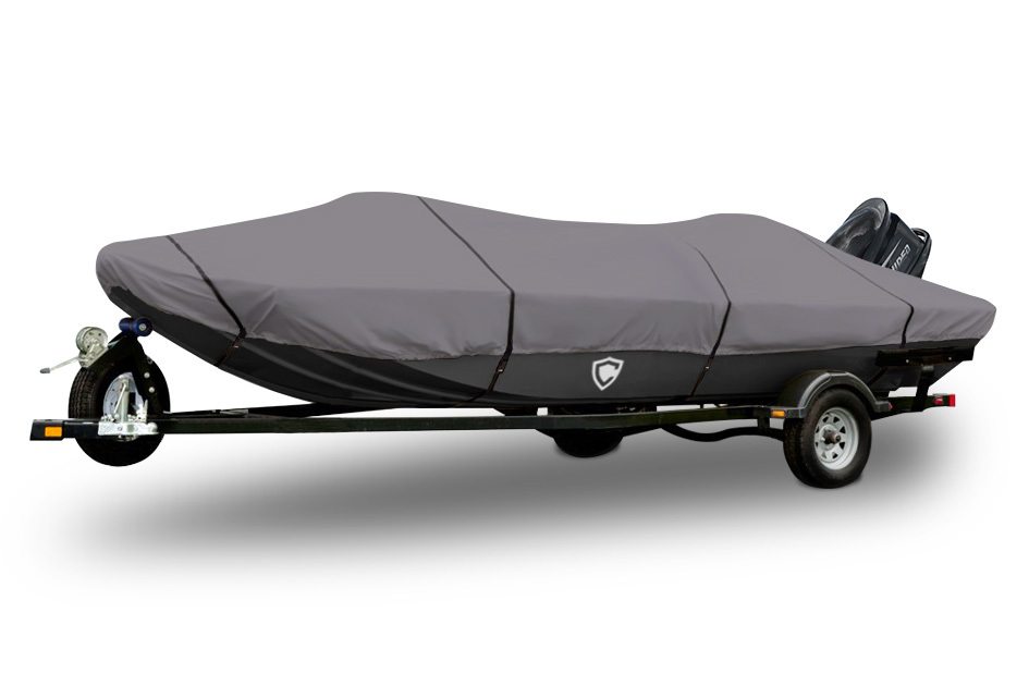 ShoreFit® 600 Fishing Boat Cover In Use