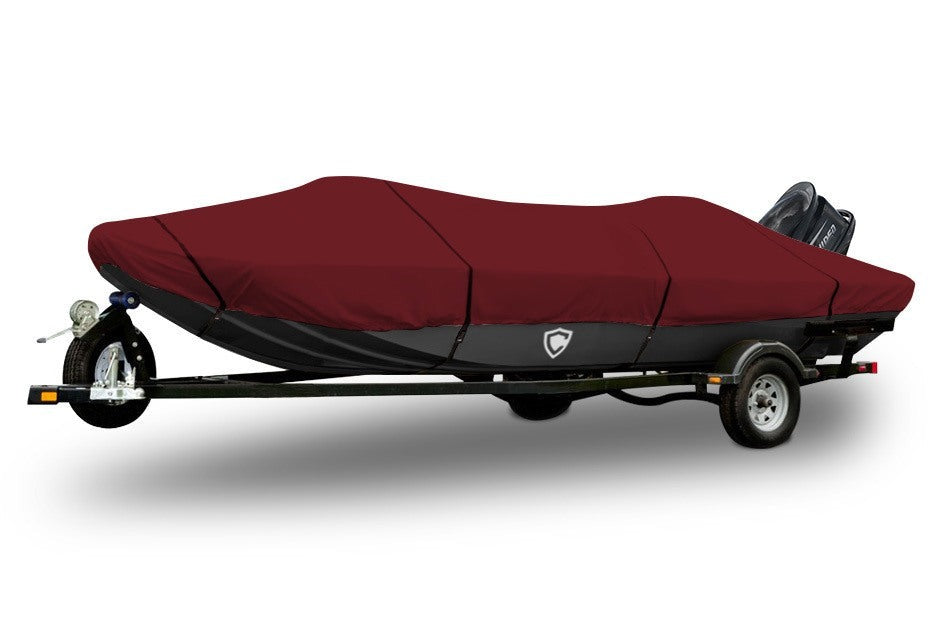 ShoreFit® 600 V-Shaped Jon Boat Cover In Use