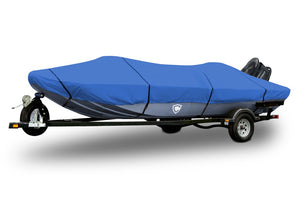 ShoreFit® 1200 HD Fishing Boat Cover In Use