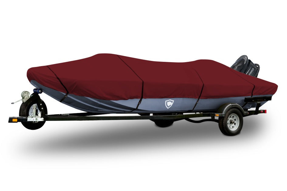 ShoreFit® 1200 HD Fishing Boat Cover In Use