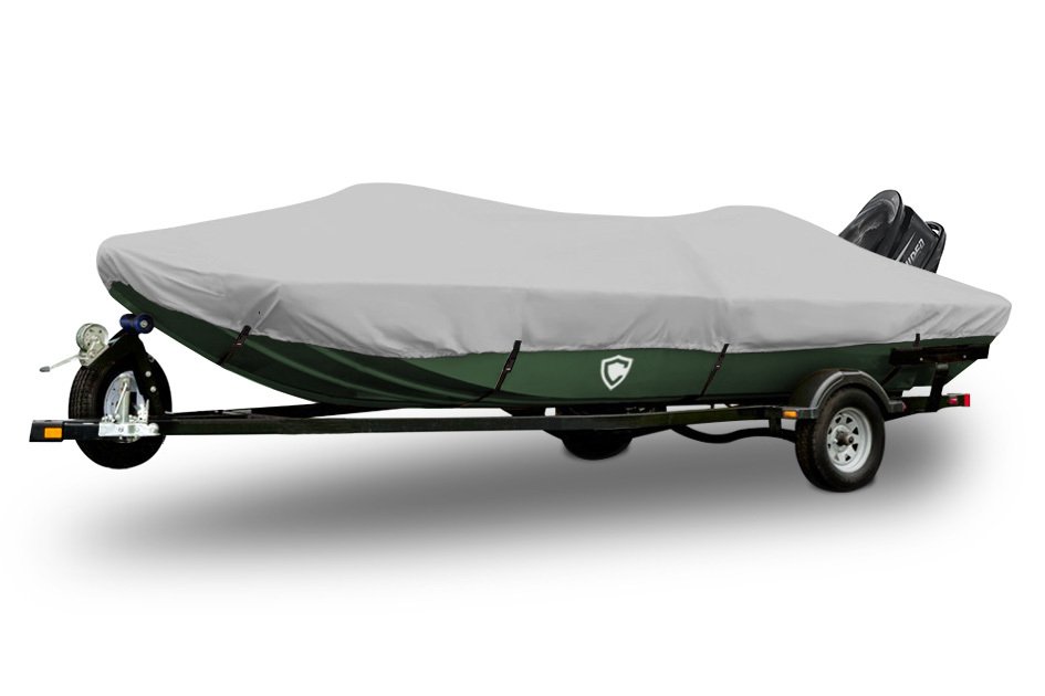 Sharkskin™ Supreme Fishing Boat Cover In Use