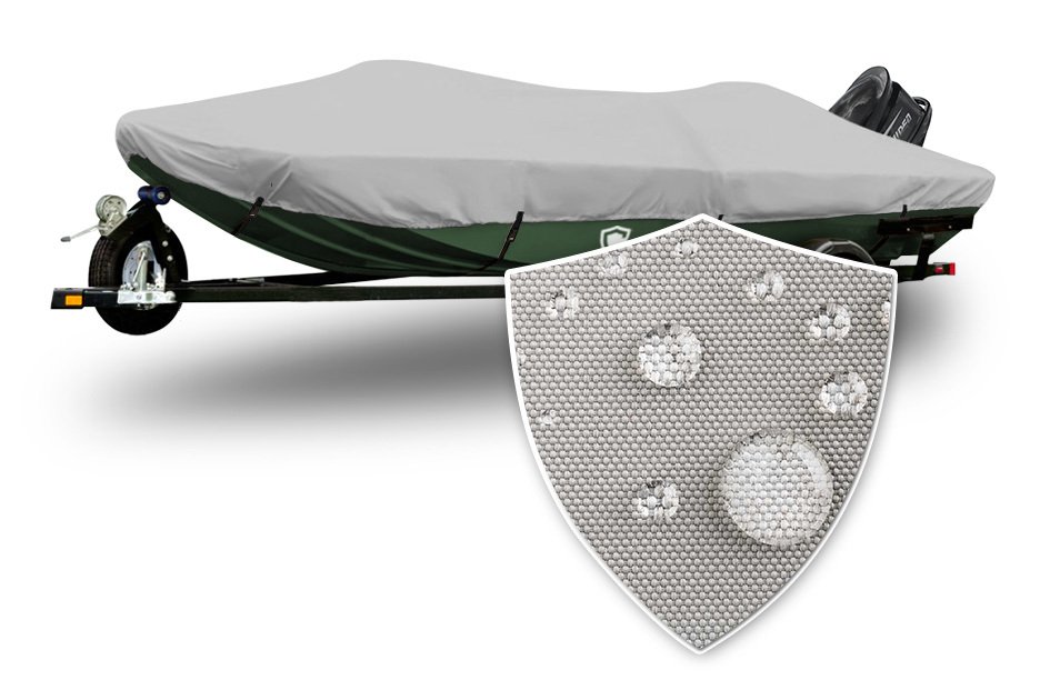 Sharkskin™ Supreme Conventional Bass Boat Cover with Swatch