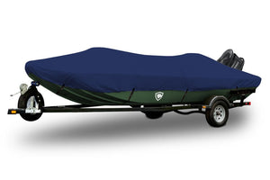 Sharkskin™ Supreme Conventional Bass Boat Cover In Use