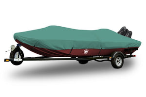 Sunbrella® Conventional Bass Boat Cover In Use