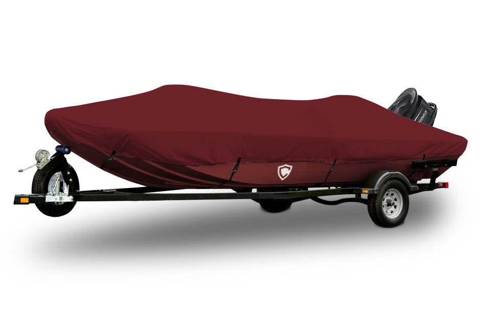 Sunbrella® Conventional Bass Boat Cover In Use