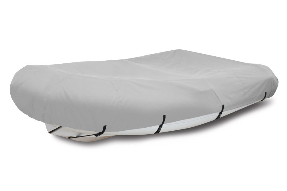 Sharkskin™ Plus Blunt Nose Inflatable Boat Cover In Use