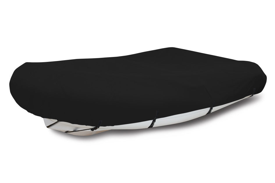 Sharkskin™ Plus Blunt Nose Inflatable Boat Cover In Use