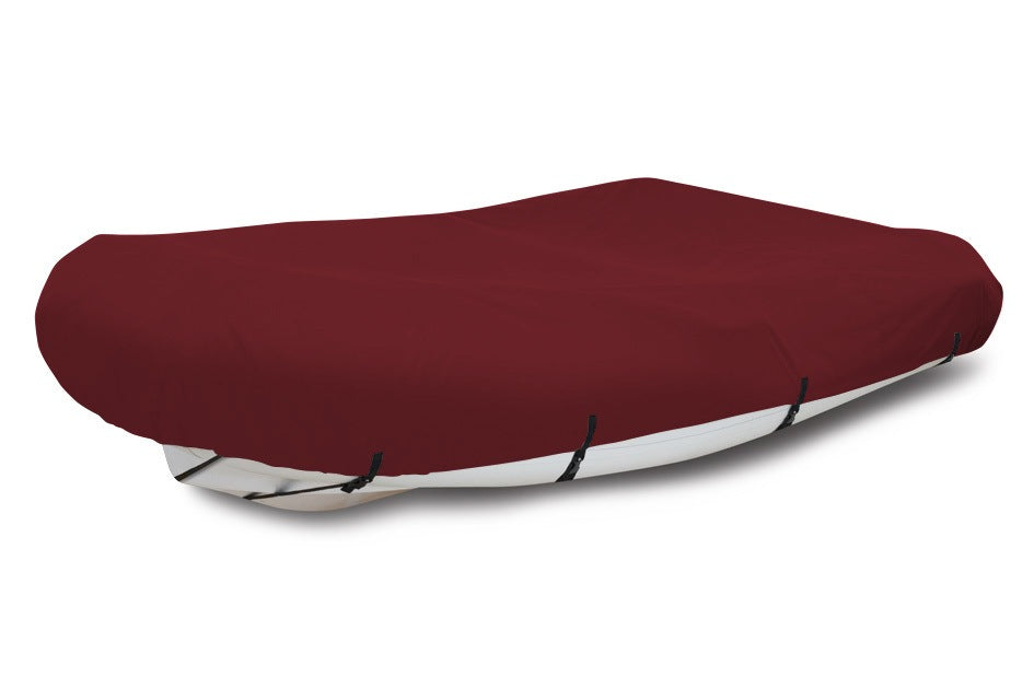 Sharkskin™ Plus Blunt Nose Inflatable Boat Cover In Use