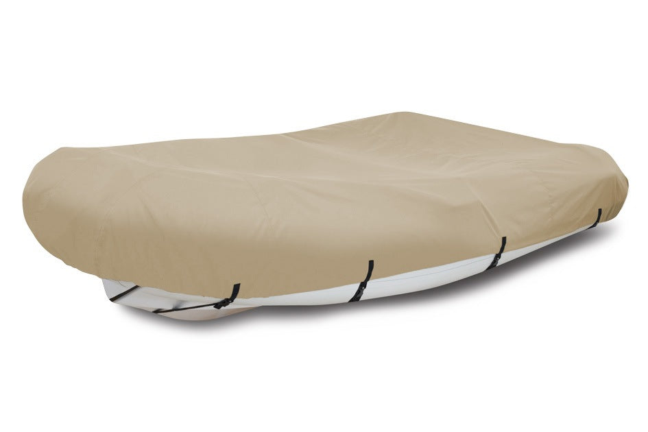 Sharkskin™ Plus Blunt Nose Inflatable Boat Cover In Use