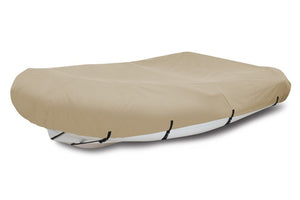 Sharkskin™ Plus Blunt Nose Inflatable Boat Cover In Use