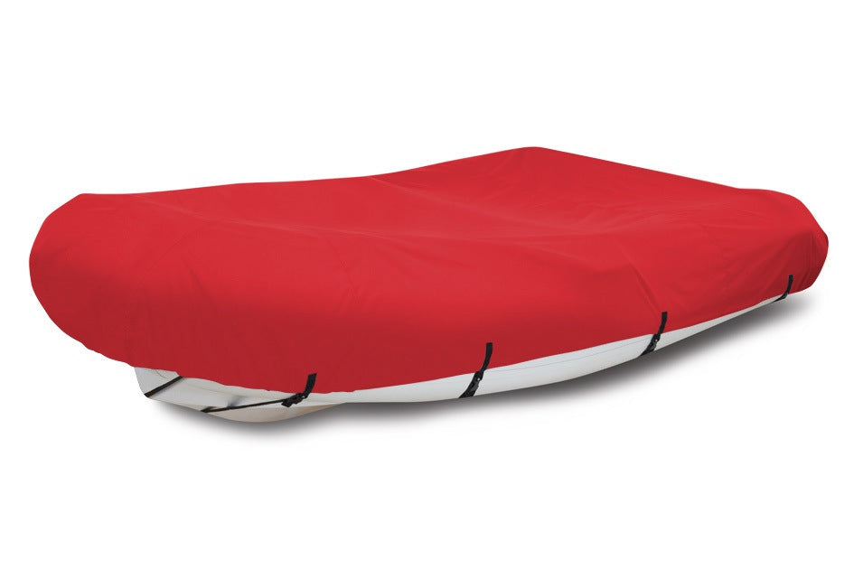 Sharkskin™ Plus Blunt Nose Inflatable Boat Cover In Use