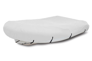 Sharkskin™ Plus Blunt Nose Inflatable Boat Cover In Use