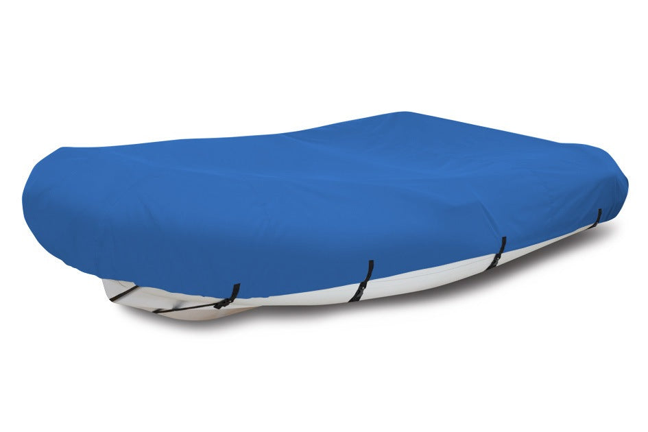 Sharkskin™ Supreme Blunt Nose Inflatable Boat Cover In Use