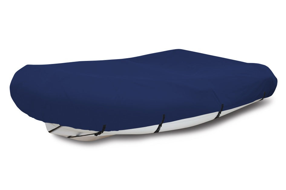 Sharkskin™ Supreme Blunt Nose Inflatable Boat Cover In Use