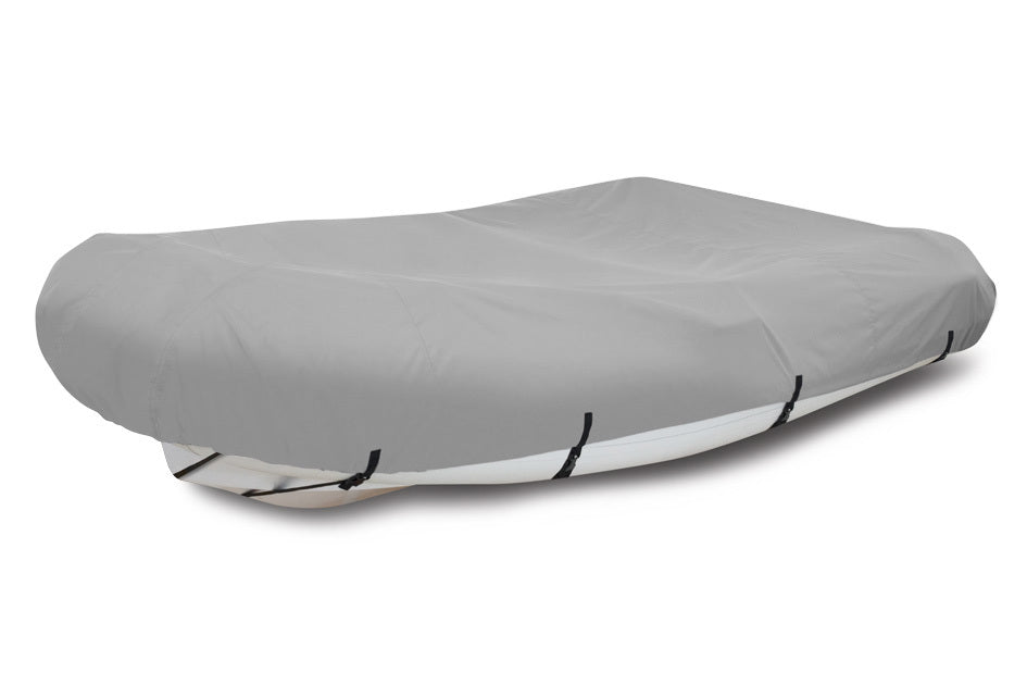 Sunbrella® Blunt Nose Inflatable Boat Cover In Use
