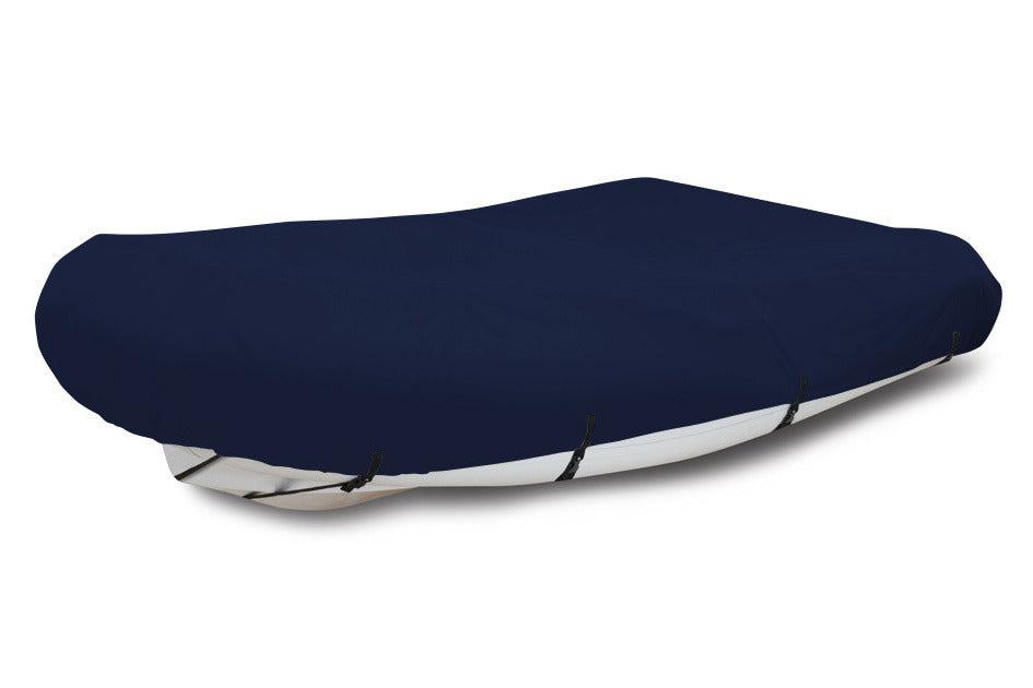 Sunbrella® Blunt Nose Inflatable Boat Cover In Use