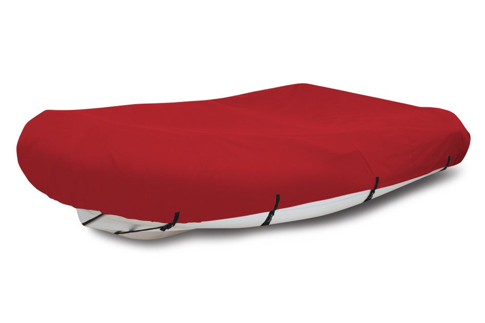Sunbrella® Blunt Nose Inflatable Boat Cover In Use